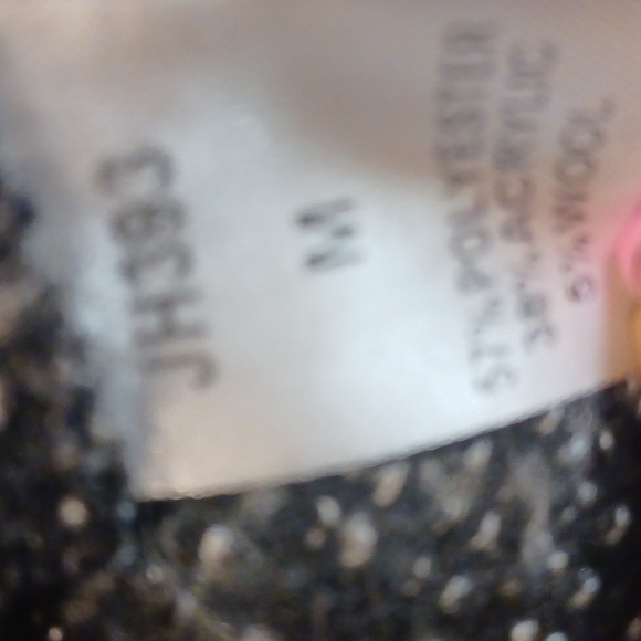 THML Gray Black Cowl Neck Drawstring Wool Blend Sweater - Picture 9 of 9